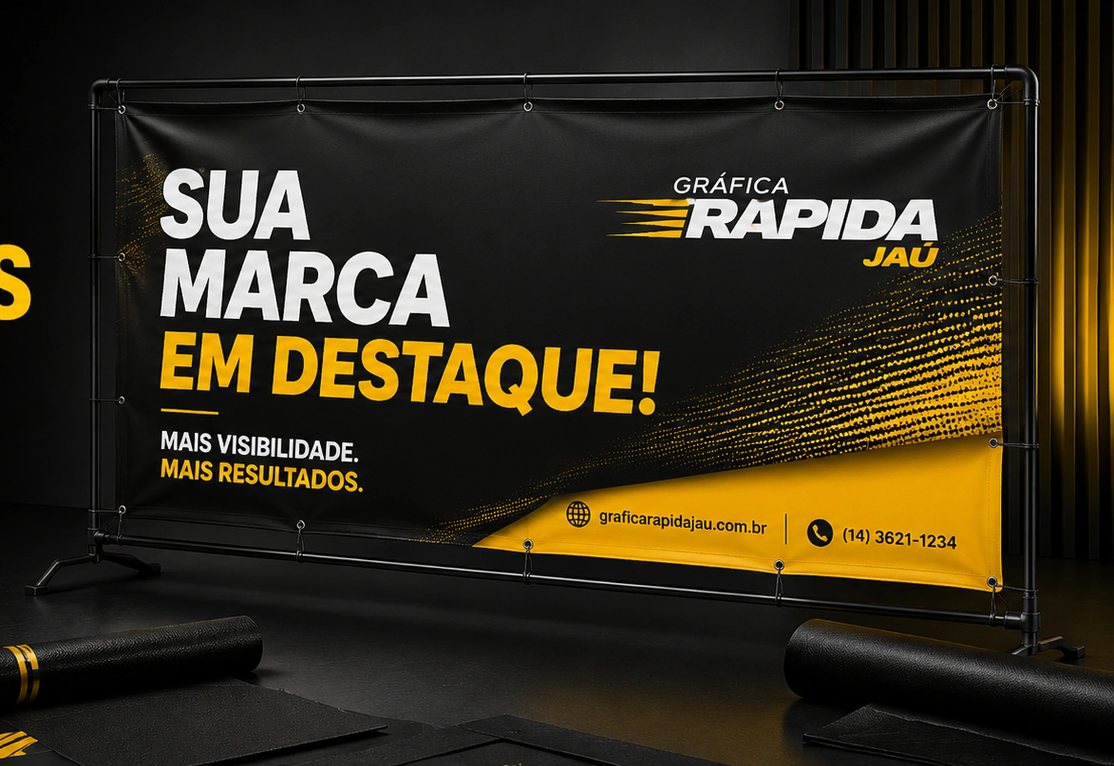 Mockup de Banner / lonas